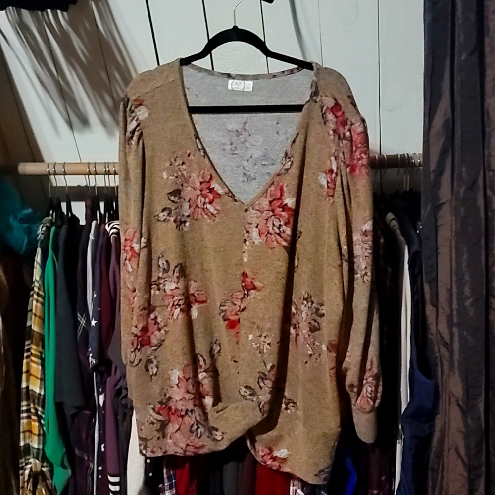 Long sleeve blouse